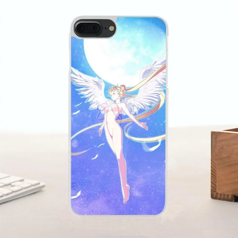Diy рисунок ТПУ Сейлор Мун девушка для Apple iPhone 4 4S 5 5C SE 6 6S 7 8 Plus X | Мобильные телефоны