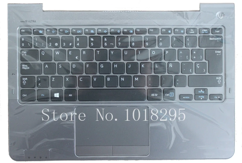 SP для samsung NP530U3C NP530U3B NP535U3C 530U3B 530U3C NP540U3 NP532U3C NP532U3A испанская клавиатура серой palmrest крышка