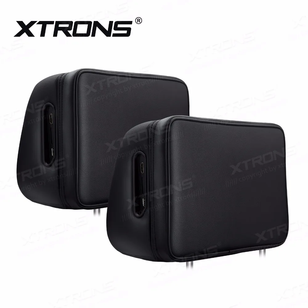 XTRONS монитор 10 1 &quotHD цифровой экран сенсорный кожаный чехол автомобильный