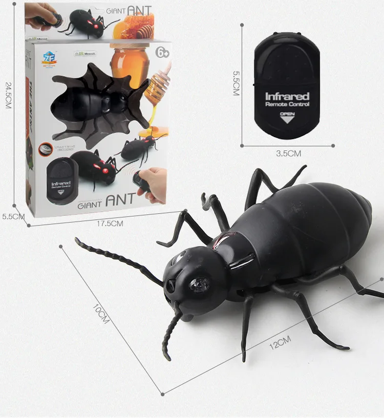 Игрушки RC животных новинка тараканы пауки ползающие насекомые ужасы Хэллоуина