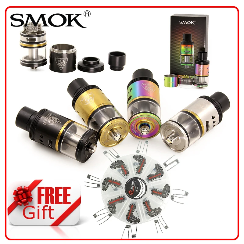 Оригинал smok Skyhook rdta бак 5 мл комплект окно распылитель пригодный для курения чужой