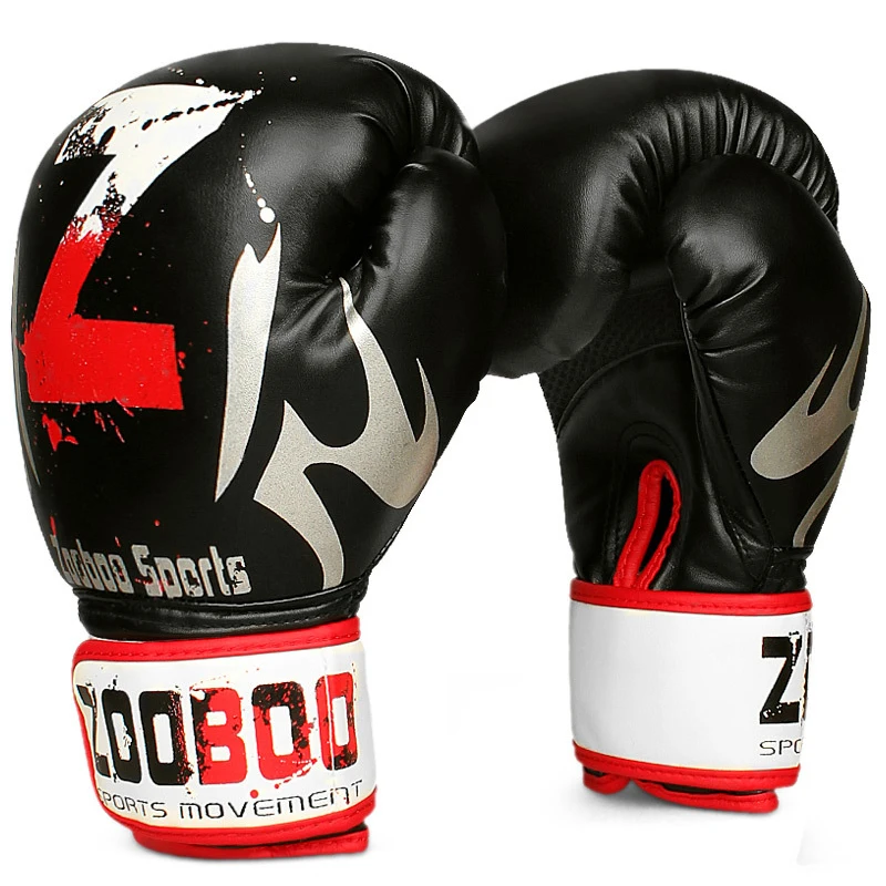 Боксерские перчатки Muay Thai из искусственной кожи боксерские митенки для