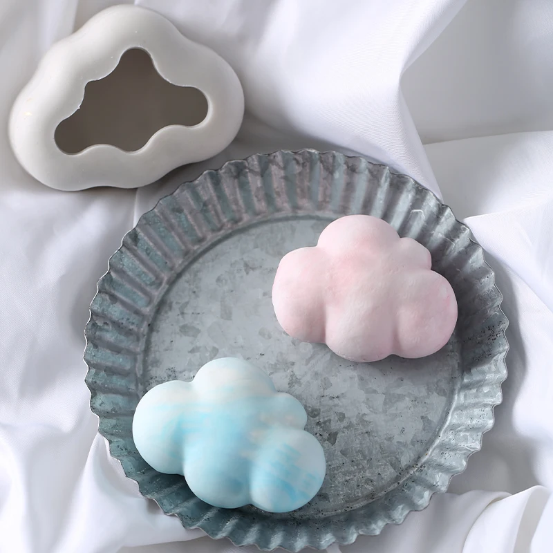 Sugarcraft 3D в форме облака помадка шоколадный торт Силиконовая форма ремесло DIY