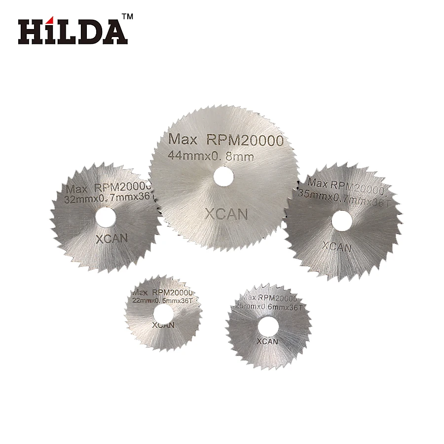 HILDA 6 шт. Мини HSS циркулярная пила режущее дисковое лезвие алмазный диск