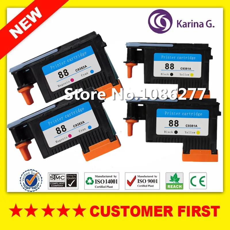 

2sets Remanufactured Printhead for hp88 Printhead suit for Officejet Pro K8600 8600 L7580 7590 K5400 K550 printer