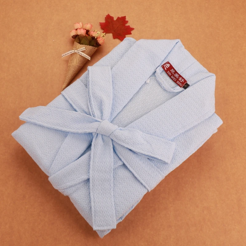 Мужской хлопковый Халат мужское кимоно банное платье банные халаты пижамы