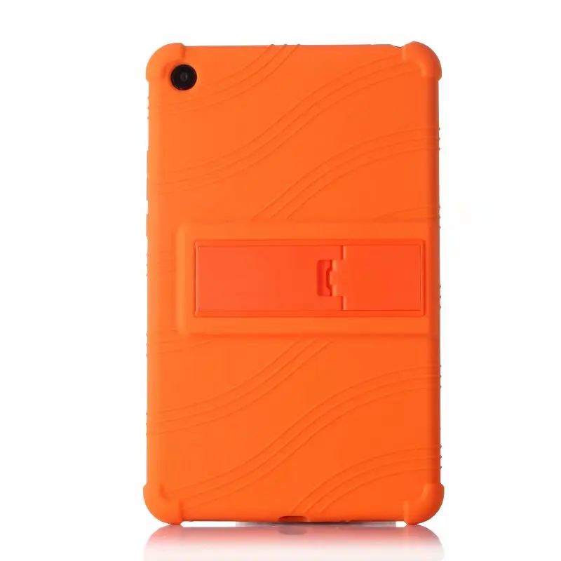 Оранжевый Чехол для Xiaomi mi Pad 4 plus mi Pad4 plus 10,1 дюймов Ультратонкий силиконовый чехол для планшета для mi pad 4 plus защита для планшета c - Цвет: Оранжевый