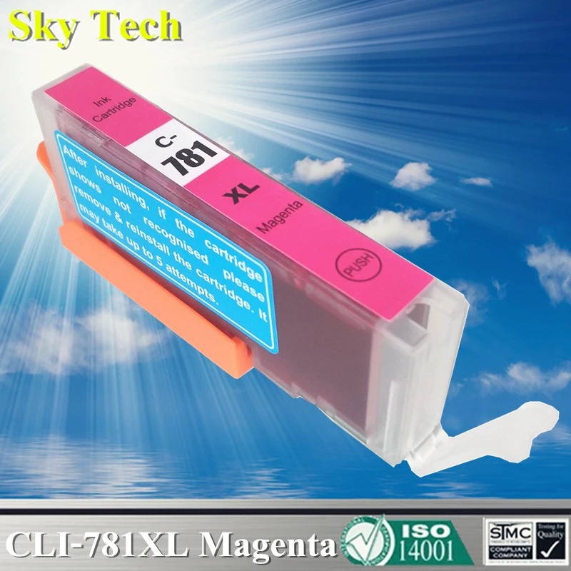 Новые совместимые чернильные картриджи для PGI780 CLI781 XL Canon Pixma TS707 TR8570 TS8170 TS8270 TS9170 и