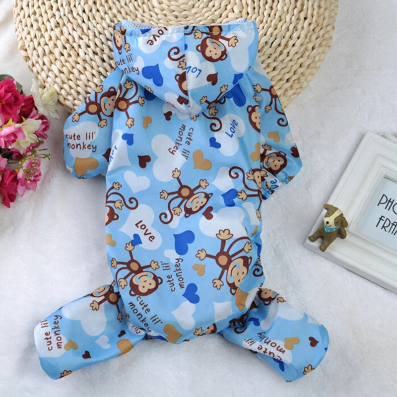 Новое поступление 2018 камуфляжный дождевик для маленьких собак