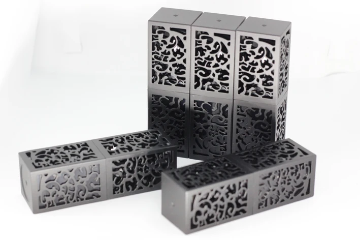 

10pcs/lot Empty plastic Lipstick Tubes Black Retro Hollow Style Cute Lipbalm Container Elegant Chapstick Tube Diameter 12.1mm