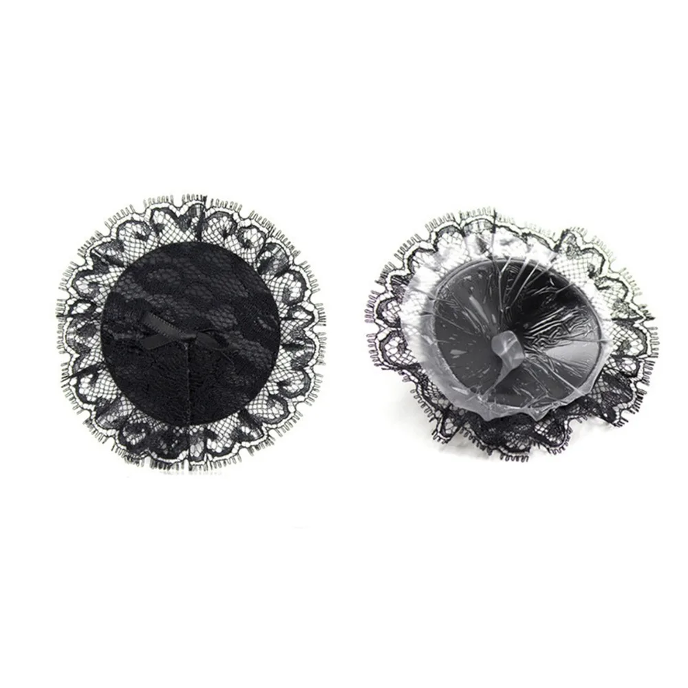 Многоразовые женские сексуальные накладки на соски кружевные круглые