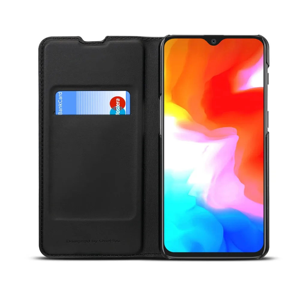 Oneplus 6T чехол оригинальный 100% официальный Защитный силиконовый нейлон Карбон