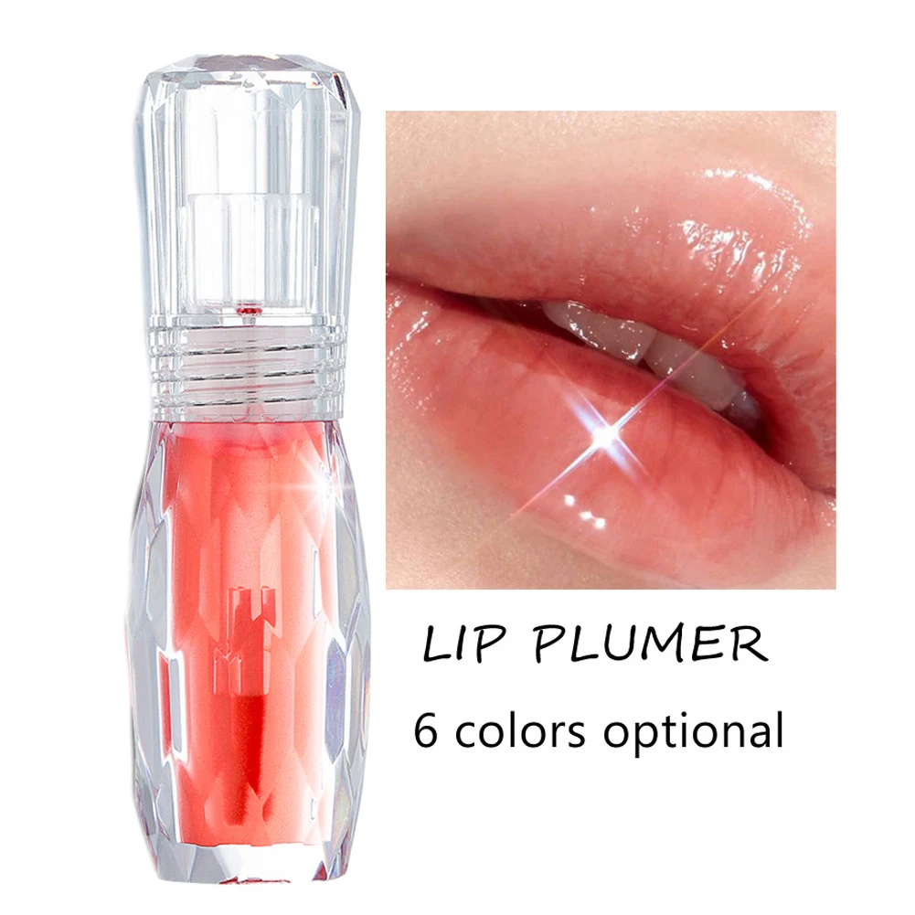 2 8 мл 3D ментол Увлажняющий блеск для губ против трещин желе стойкий жидкая помада