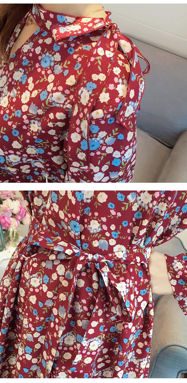 7020# платье для кормящих мам с цветочным принтом Весенняя модная одежда для кормящих мам для беременных женщин вечерние платья для беременных