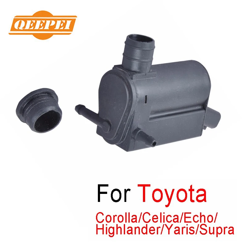QEEPEI насос для омывателя лобового стекла Toyota Corolla/Celica/Echo/Highlander/Yaris спрей фар