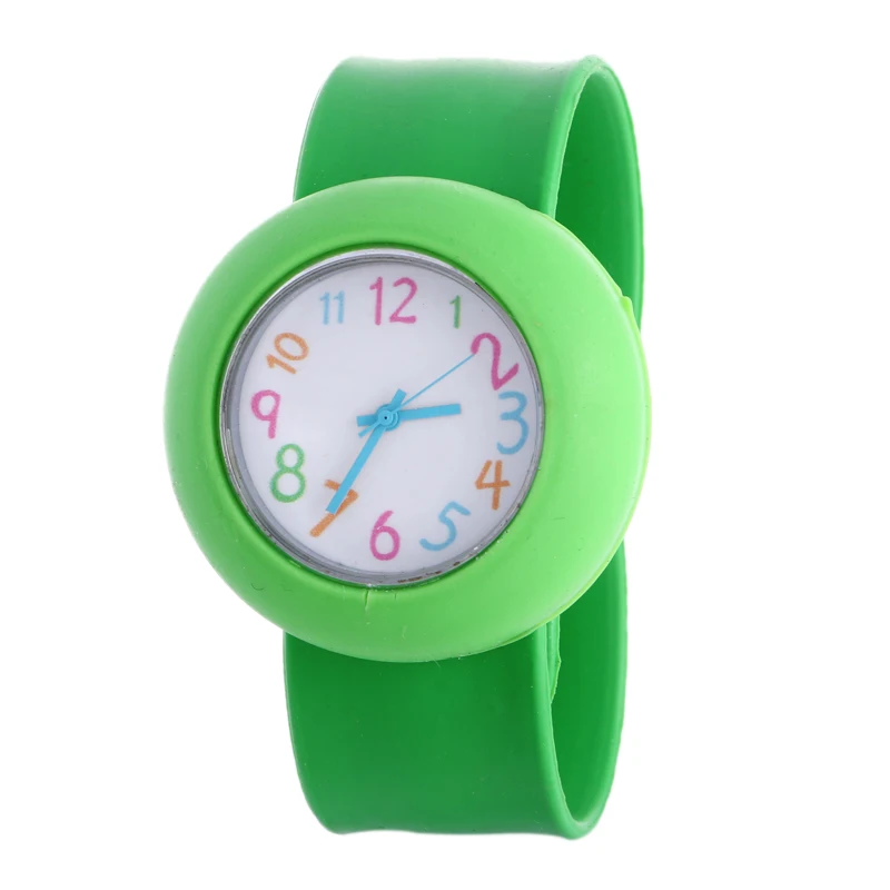 Gnova Платиновые силиконовые наручные часы для детей студентов мальчиков девочек
