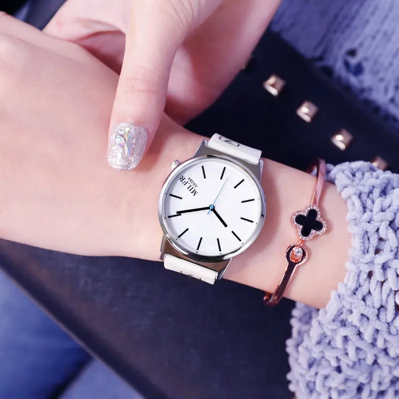 Женские Романтические часы Relojes Mujer креативные силиконовые Милые ЖЕНСКИЕ
