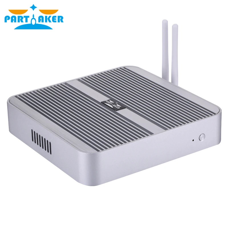 Причастником B11 Skylake мини ПК без вентилятора Win 10 Barebone i7 6500U i5 6200U i3 6100U Intel HD graphics 520 4K