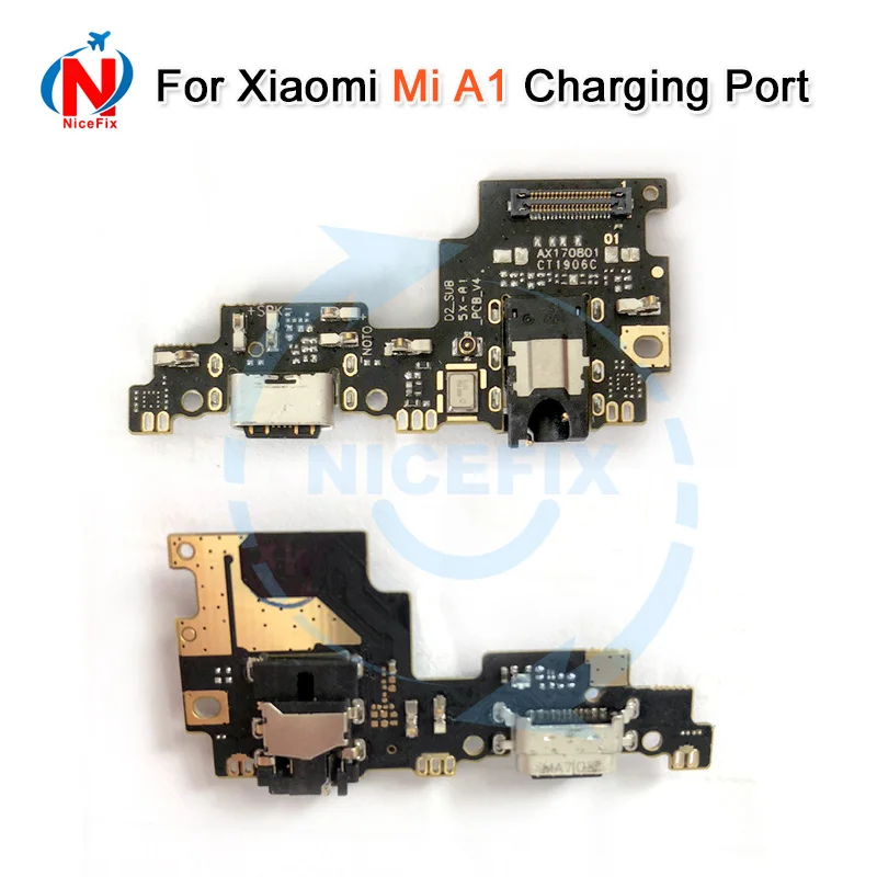 1 шт. AAA качественный зарядный порт для Xiaomi Mi A1/5X зарядной USB док-станции + микрофон |