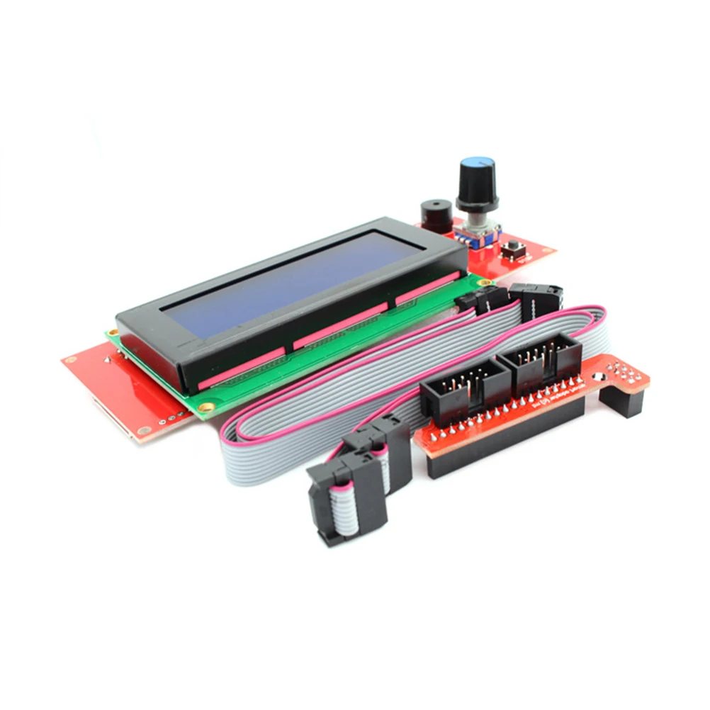 1 4 2004 LCD контроль 3D Принтер Комплект Reprap умные Части контроллер дисплей Ramps |