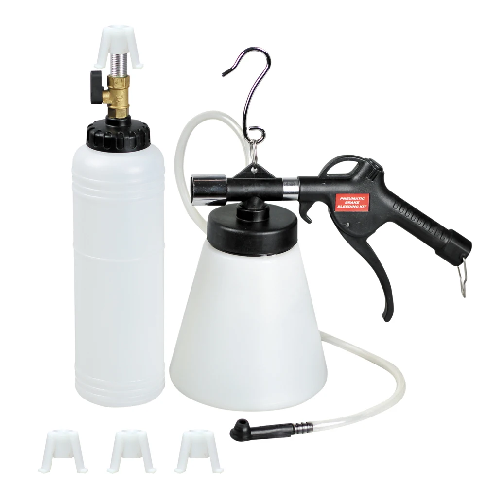 Пневматический тормозной инструмент для кровотечения жидкости автомобилей