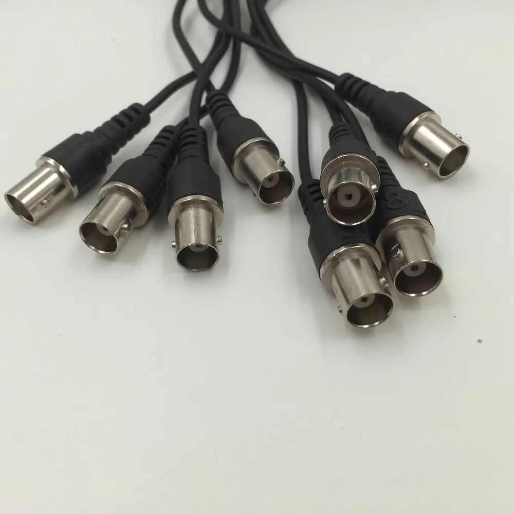 1 шт. кабель соединитель для аудио/видео VGA 15 контактов 3 ряда штекер 8 BNC 4 RCA