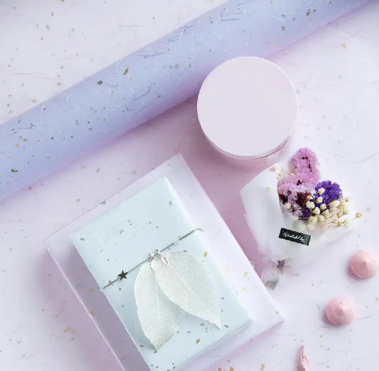 10 шт. сверкающие рулоны бумаги для украшения подарков|Крафт-бумага| |