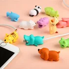 Специальное милое животное протектор кабеля для iPhone USB-кабеля Chompers зарядное устройство держатель провода для iPhone кабель Прямая поставка