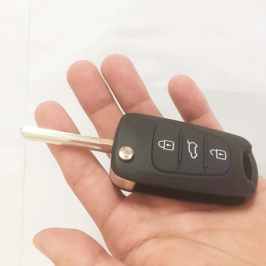 25 шт./лот новый дизайн необработанное лезвие для Kia K2 K5 HYUNDAI I20 I30 3 кнопочный