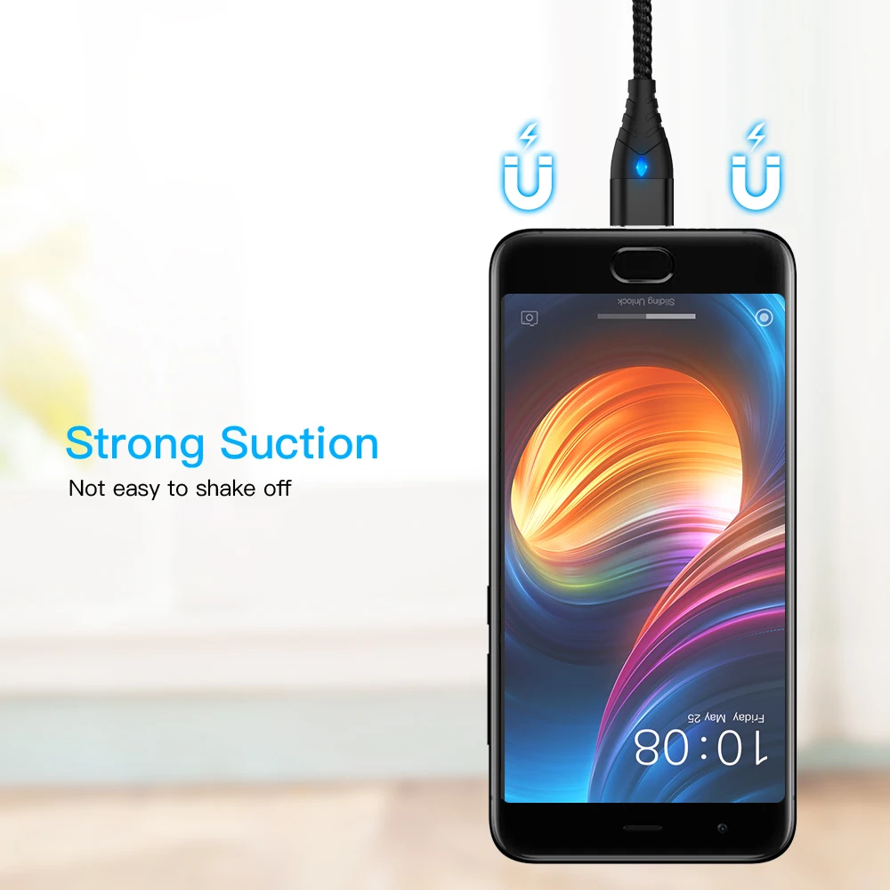 Магнитный кабель Micro usb type C для huawei P20 P30 lite USB C магнитное зарядное устройство для телефона для samsung S9 S10 Xiaomi Redmi note 7
