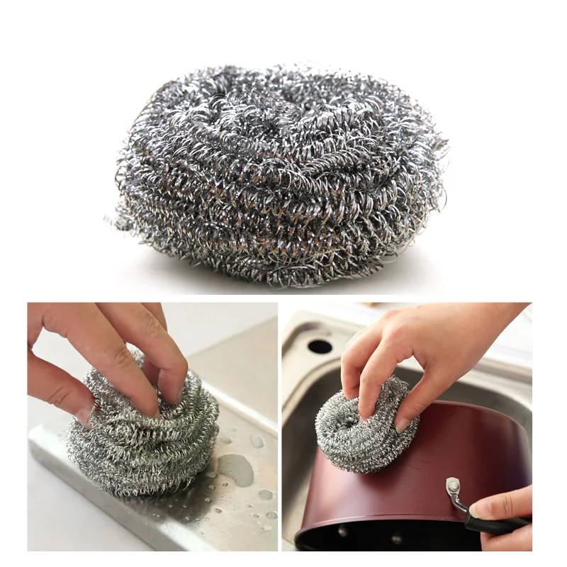 

Металлическая мочалка из нержавеющей стали devoservice