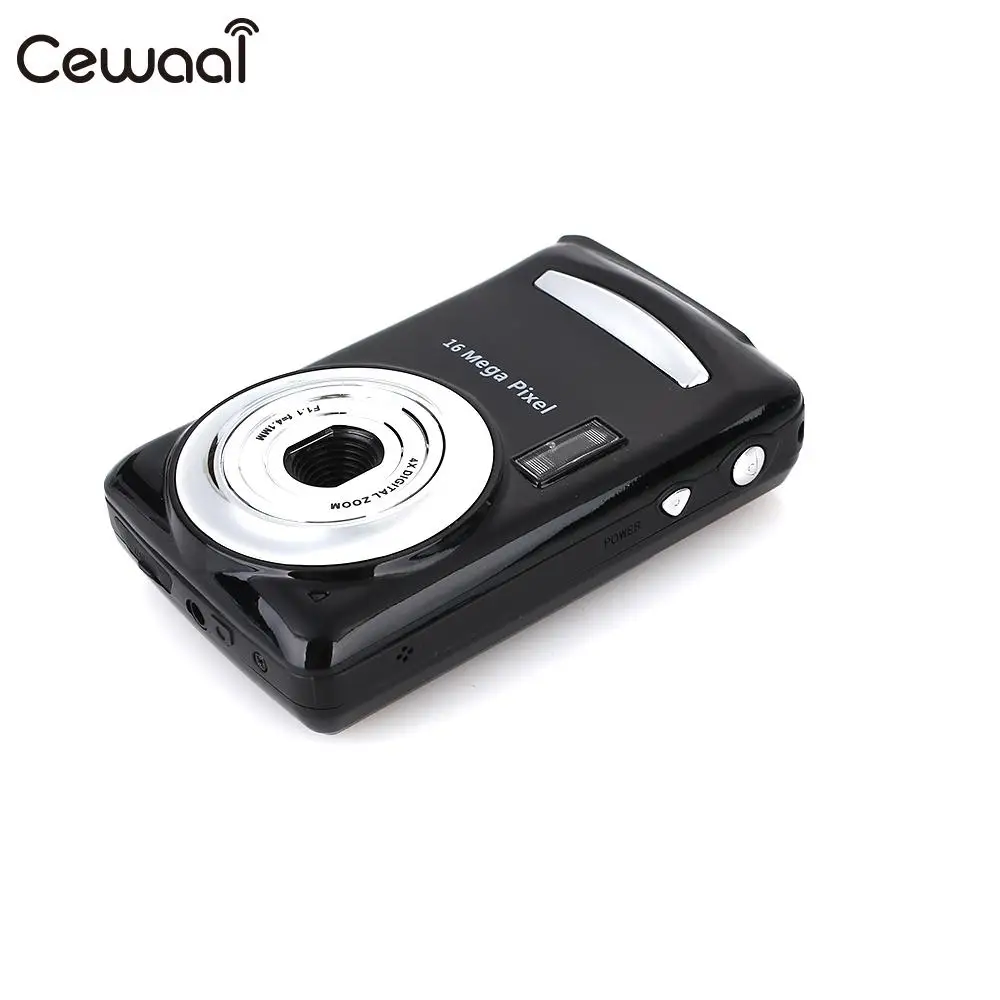 Cewaal цифровая камера s 2,4 дюймов экран 1,6 М пикселей ультра Фото DVR Точная стабильная HD камера