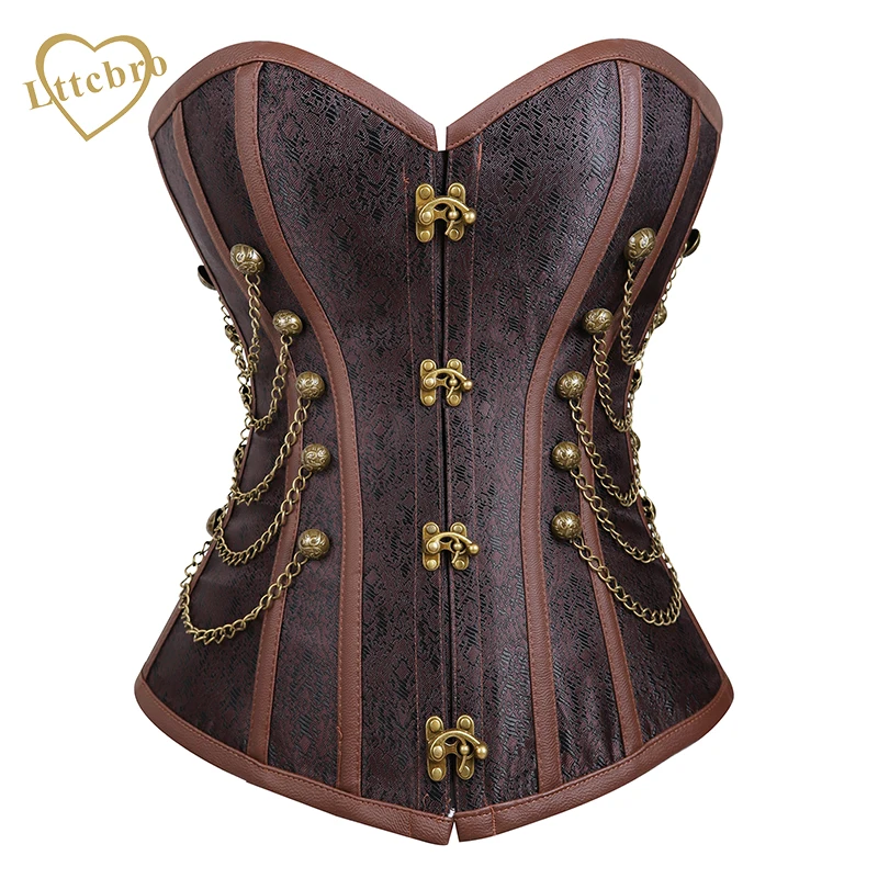 Женские корсеты и бюстье готический корсет в стиле стимпанк одежда спиральный с