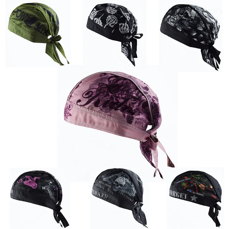 

Motorcycle Face Mask Motor Thermal Fleece Hats Cycling Pirate Beanie Headwear Ski Helmet Caps Running Bandana Headband Men/Women