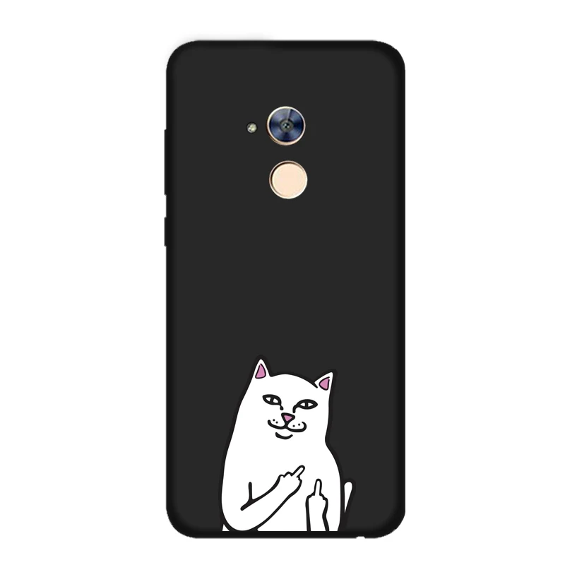 Силиконовый чехол IZYEKY для huawei Honor 20 10 9 8 lite 8A 8X8 S 7X 7A Pro 6A Candy Love heart чехол для телефона Capa Fundas Coque - Цвет: EG 4 Black case