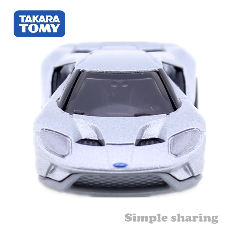 TOMICA NO.19 FORD GT Серебряный спортивный автомобиль масштаб 1:64 Takara Tomy металлические