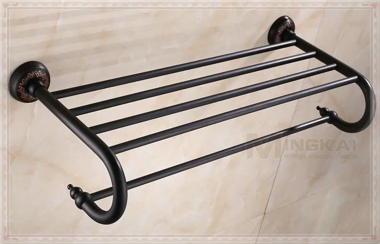 Oil Rubbed Bronze Wall Mounted Towel Rack Bathroom Shelf vasos for jillkets electric water heater | Обустройство дома
