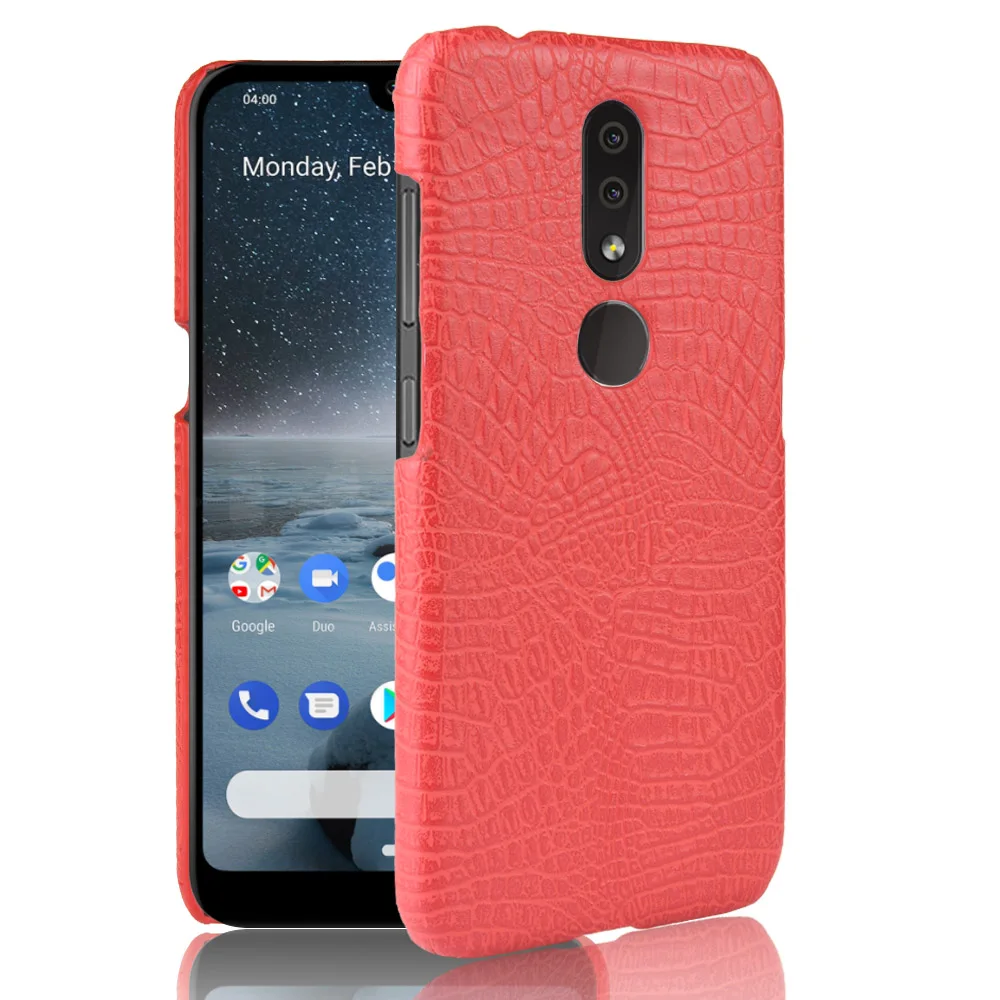 Жесткий чехол из крокодиловой змеиной кожи для Nokia 4 2 3 1 7 6 5 8 Plus X71 X7 X6 |