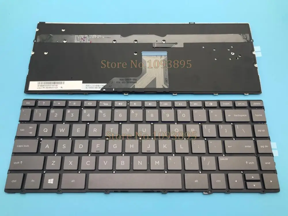 Новая английская клавиатура с черной подсветкой для HP Spectre x360 13-ac000 13t-ac000 13-ac0xx