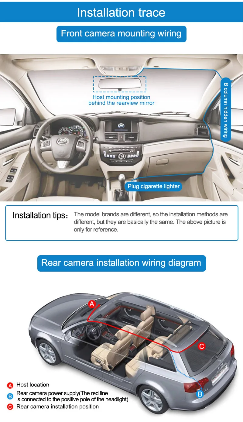 3 объектива Dash Cam FHD 1080P Автомобильная Камера Передняя внутренняя задняя три видео рекордера защищают вас безопасный высококачественный четкий экран Автомобильные видеорегистраторы