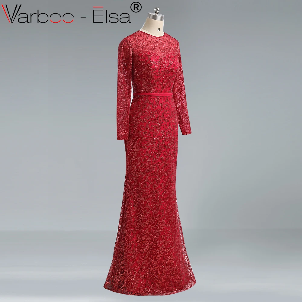 VARBOO_ELSA роскошное блестящее платье длиной до пола для выпускного вечера