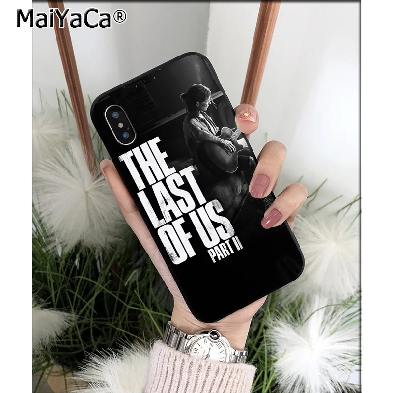 MaiYaCa последний из нас клиент высокое качество чехол для телефона для Apple iPhone 8 7 6 6S Plus X XS MAX 5 5S SE XR крышка