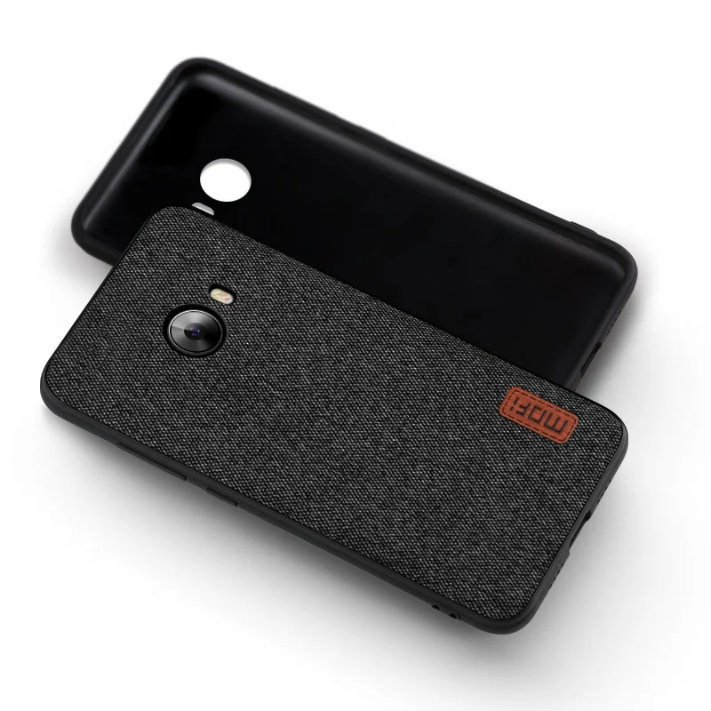 black Для Xiaomi Mi Note 2 чехол противоударный задняя крышка Ткань защитный силиконовый чехол s capas MOFi note2 чехол - Цвет: black