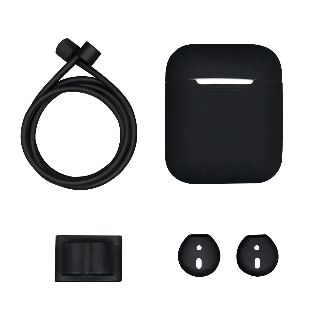 5 в 1 10 видов цветов Чехол для Earpods Bluetooth беспроводной набор наушников Airpods наушники