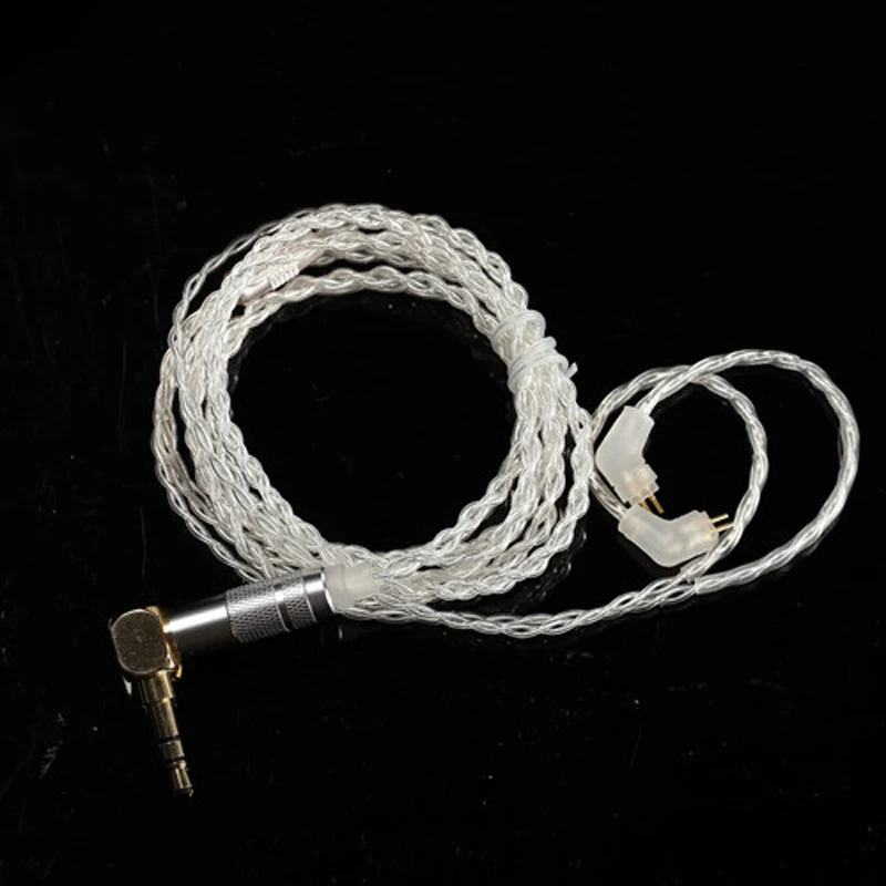 DIY 0 78 мм 2 Pin обновленный кабель для Weston TFZ W4r 1964 Um3x Es3 Es5 наушники Серебряная