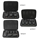 Lixada беспроводной набор сигнализаций для ловли рыбы, цифровой набор сигнализаций для рыбалки, светодиодный индикатор сигнала тревоги, оповещение о звонке с коробкой на молнии