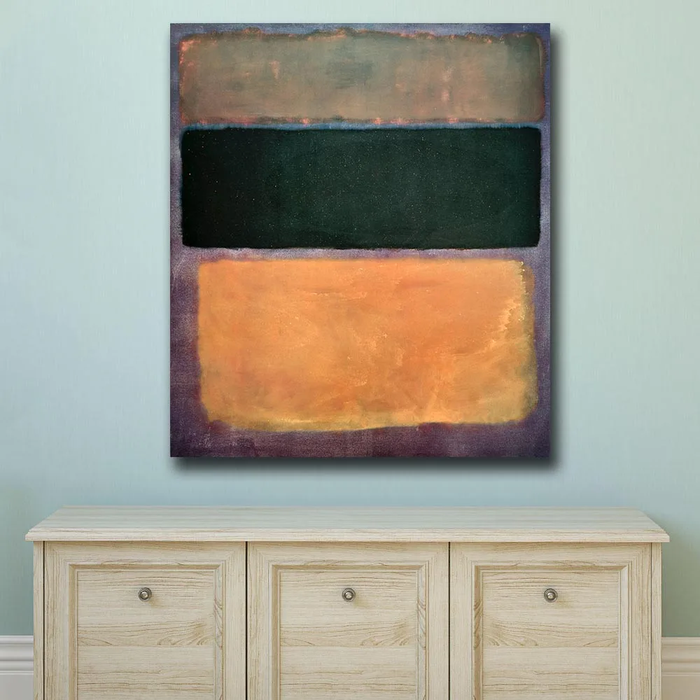 Большой размер Mark Rothko NO. Картина маслом на холсте набор для рисования без рамки 10
