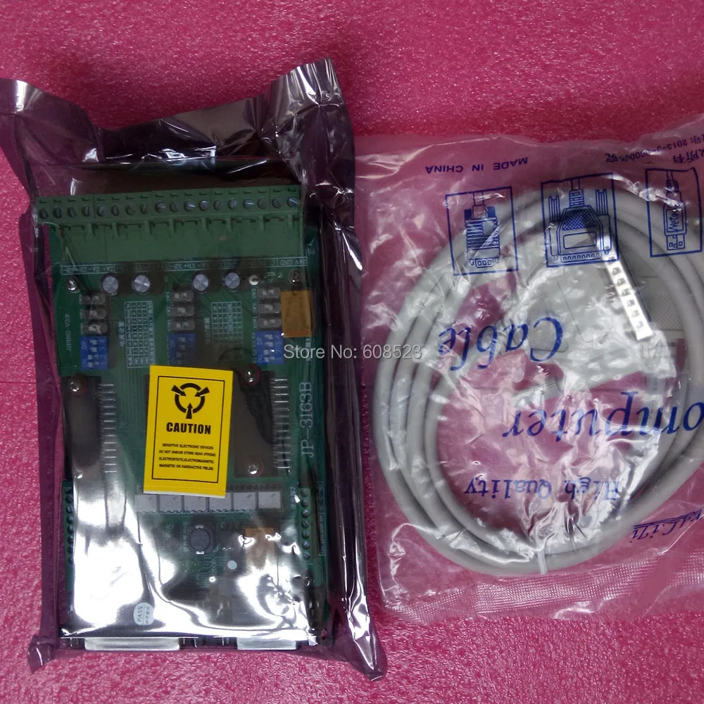Маршрутизатор с ЧПУ комплект TB6600 4.0A Драйвер шагового двигателя+ 4 оси Nema23 270 OZ. IN+ 5 axis интерфейсная плата+ источник питания 360 Вт 24 В 15A