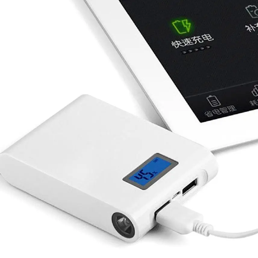 5V 12000 мА/ч, два USB выхода, Мощность банка 18650 Батарея Зарядное устройство чехол сделай сам, коробка для телефона JAP11 Прямая