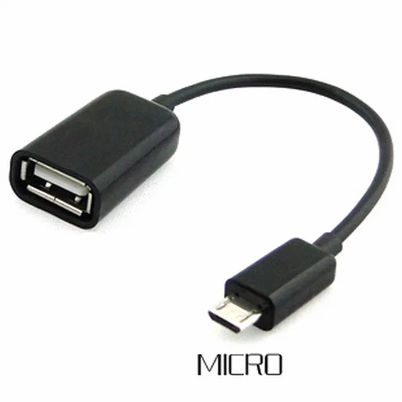 Portefeuille флеш накопитель USB с гнездовым к Micro 5 контактным штыревым адаптером кабель